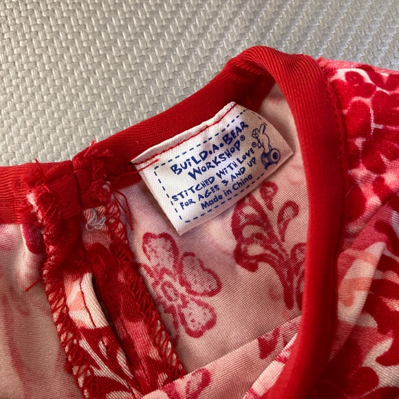 Build A Bear BAB Workshop SWIMSUIT SKIRT HAWAIIAN 🌺 BOTTOMS - Picture 2 of 3